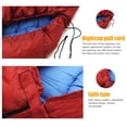 thumbnail image 3 of Sacos de dormir de momia Saco de dormir de algodón Equipo para acampar al aire libre (Rojo) Ehuebsd  Para Estrenar, 3 of 8
