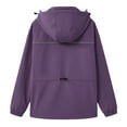 thumbnail image 6 of ZACPNCV Womens Winter Shell Jacket Wind and Water Resistant Reflective Details Fleece Lined for Snow Sports, 6 of 9