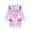 Purple, variant on lnmuld Kids Swimsuits Long Sleeve Rash Guard Swimsuit with Flounce Hem UPF 50 Sun Beachwear for Girls Size:10-12 Years