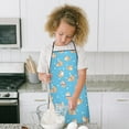 thumbnail image 4 of Cute Shiba Inu Kids Aprons for Girls and Boys,Adjustable Neck Strap Toddler Aprons for Kids Cooking Baking, 4 of 7