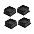 thumbnail image 3 of GROWTH TANK 4 Pieces Bed Risers Heavy Duty Lift in Height Elevating for Table Couch Sofa 1 inch Square, 3 of 9
