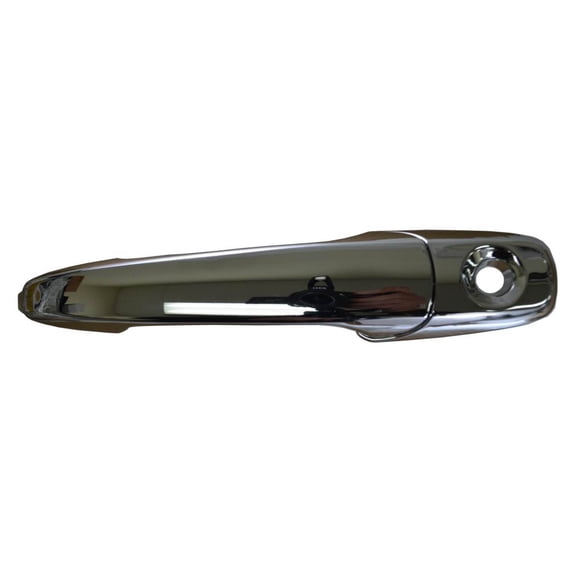 PT Auto Warehouse FO-3929M-FL - Outer Exterior Outside Door Handle, Chrome - Driver Side Front