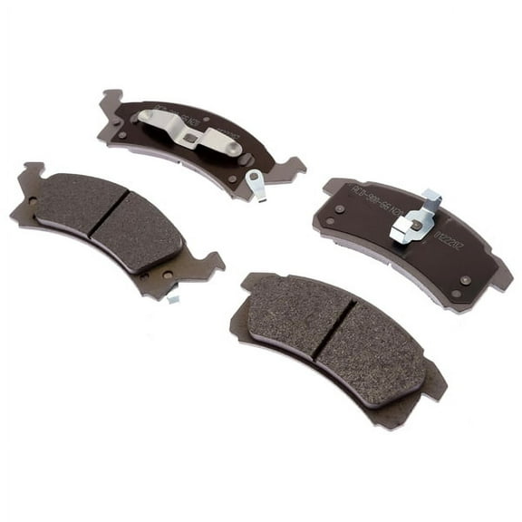 ACDelco Gold Performance Ceramic Brake Pad Set Fits select: 1992-2005 CHEVROLET CAVALIER, 1995-2005 PONTIAC SUNFIRE