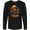 AB-Black, variant on Inktastic Halloween Scarecrow Long Sleeve T-Shirt