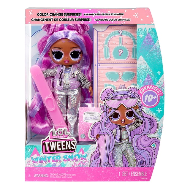 Muñeca LOL Surprise Preadolescentes Nieve Invierno Violet