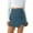 Blue, variant on Ribbed Mini Skorts for Women Casual Cotton High Waisted Skirt Side Split Bodycon Skirts with Shorts Y2k Stretch Pencil Skirt, Khaki L