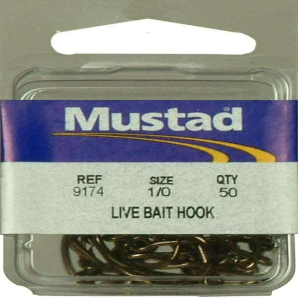 Fly Fishing Mustad Classic 9174 size 1/0 MultiColored Walmart