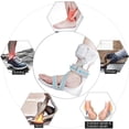 thumbnail image 2 of Unisex Left/Right Splint Single Foot Orthosis Brace Support Adjustable 2020 H8K9, 2 of 9
