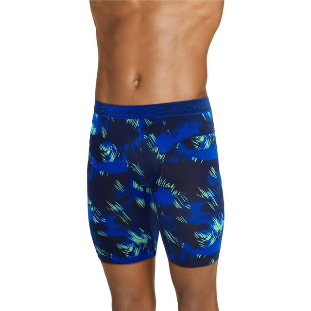 Jockey Sport Slip Mi-Cuisse en Maille Rafraîchissante Performance 9 Pouces