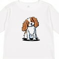 thumbnail image 4 of Inktastic KC Cavalier Spaniel Boys or Girls Long Sleeve Toddler T-Shirt, 4 of 5