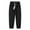 Black, variant on Brown Mens Casual Pants Fleece Lined Drawstring Jogger Sweatpants Elastic Waist Isulated Thick Trousers Men,XXXXXL