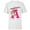 White, variant on Disney Channel Zombies 2 Addison Cheer A - Short Sleeve T-Shirt for Kids- Customized-White