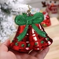 thumbnail image 5 of InsCrazy Christmas Bell Hanging Ornament 3.9in Pendant Red Train Bells Gift Box Christmas Tree Ornaments Dress Up Props, 5 of 6