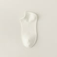 thumbnail image 3 of Socks for Women Ankle New 6 Pairs Womens Socks Mesh Ventilation Non Slip Liner Footies Thin Socks Lightweight Socks Style B-122 White One Size, 3 of 9