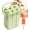 6 Sticks Green, variant on Silicone Ice Stick Tray with Storage Caddy, Twist-Release Ice Stick Tray with Storage Box - Reusable Silicone Mold, Infused Water & Homemade Frozen Treats, Compact Ice Cube Maker (6 Sticks Green)