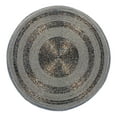 thumbnail image 5 of Beaded Placemats Set of 4 for Dining Table, Table Placemats, 14 Inches Round - Silver Gray, 5 of 7