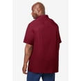 thumbnail image 2 of Boulder Creek By Kingsize Men's Big & Tall Short Sleeve Pilot Shirt, 2 of 6