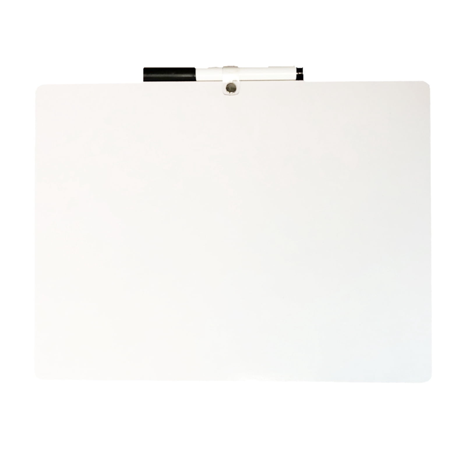 Flipside Products Two-Sided Primary Ruled/Blank Dry Erase Board with Attached Marker, 9" x 12", Pack of 3
