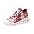 thumbnail image 3 of IEMIEMIEM Christmas Theme Sneakers for Mens Womens Running Festive Sports Shoes with Santa Claus Design Breathable Athletic Tennis Shoes 6 wide, 3 of 8