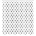 thumbnail image 3 of Ambesonne Lips Shower Curtain, Doodled Design Kisses Pattern, 69"Wx84"L, Black and White, 3 of 3