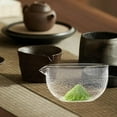 thumbnail image 1 of Tazón de té verde tazón de té verde de vidrio tazón de té verde japonés té verde ceremonía para tazón para cascada de polvo hogar de cocina Estilo A, 1 of 8