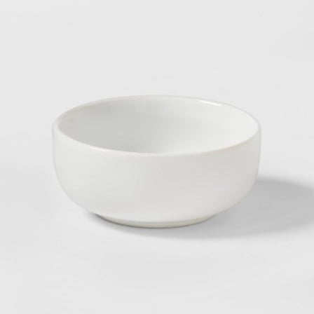 3oz Porcelain Dip Bowl White