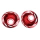 thumbnail image 1 of 1 Par de Tazas de Horquilla Universal para Motocicleta, Decoración de Tazas de Modificación de Rueda Delantera rojo, 1 of 9