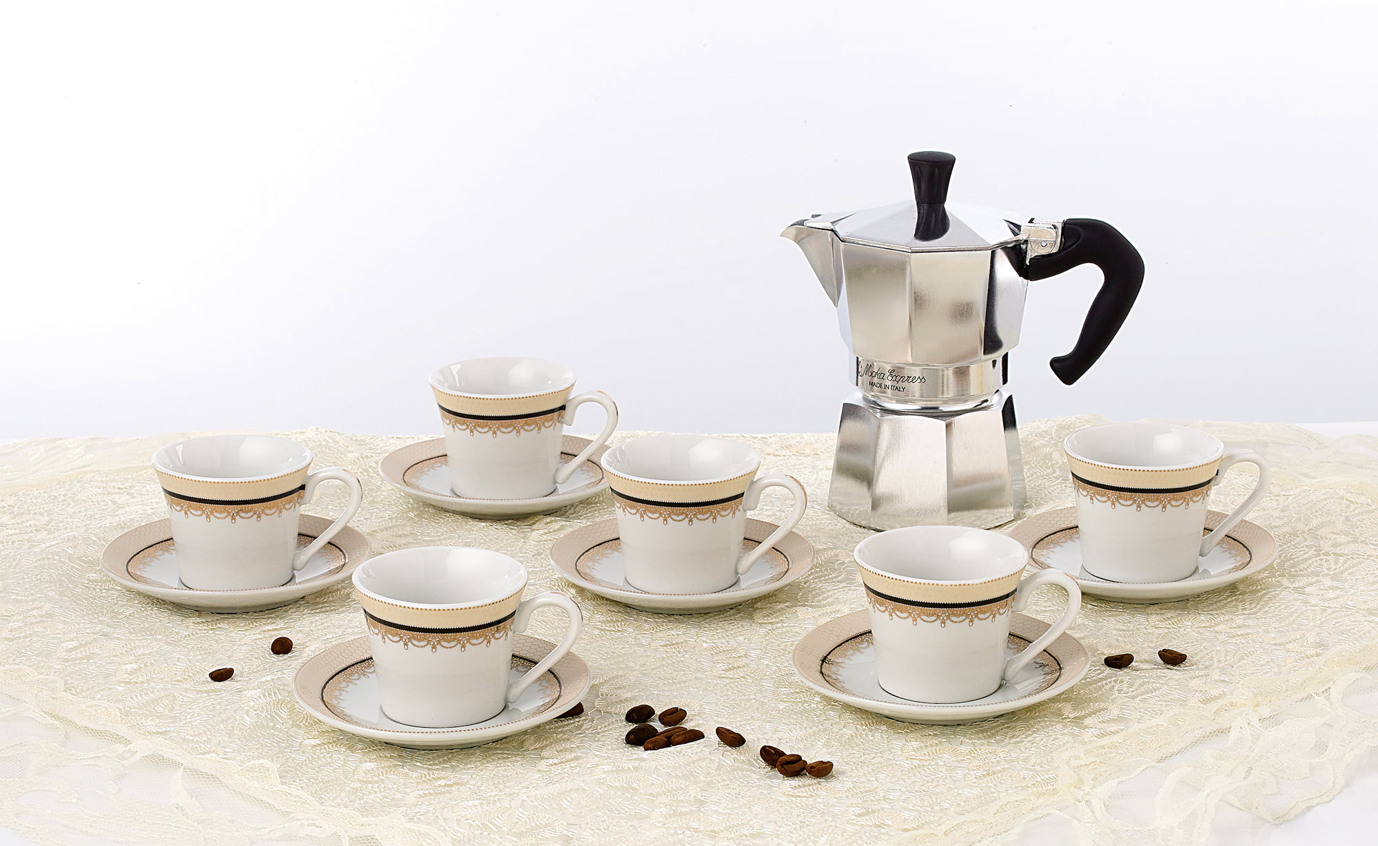 Mfacoy Mini Espresso Cups Set of 6 (Buy 4, get 2 Free), 4 oz Glass Espresso  Coffee Cups, Small Espre…See more Mfacoy Mini Espresso Cups Set of 6 (Buy