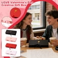 thumbnail image 3 of LOVE Valentine Creative Gift Box, Acrylic Letter Set Flower Box, Romantic Packaging for Surprise Proposal Black, 3 of 4