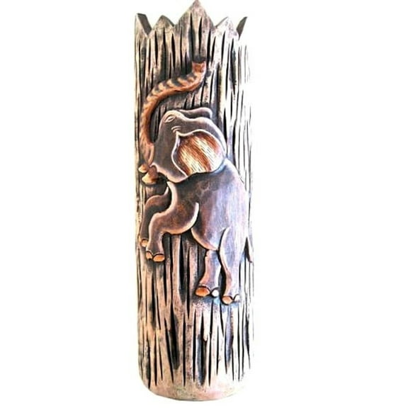 African Mask Elephant Wall Hanging Good Luck Mask - OMA BRAND