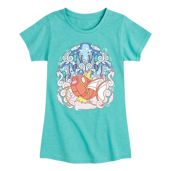 Pokémon - Magikarp Aquatic - Girls Youth Fitted Short Sleeve T-Shirt