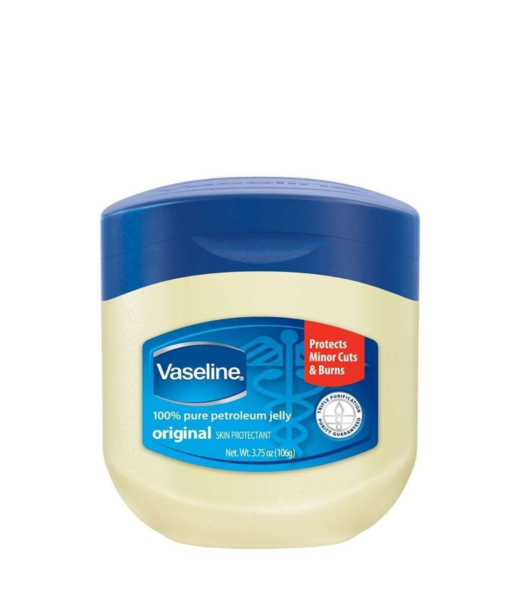 Vaseline 100 Pure Petroleum Jelly Skin Protectant 3.75 oz (Pack of 10