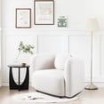 thumbnail image 4 of Modern Japandi Accent Chair - Skin - friendly and Easy to Maintain - Living Room - Tranquil and Tidy Space, 4 of 4
