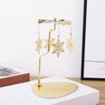 thumbnail image 4 of Abbracc Rotating Candle Tea Light Holder Table Home Desktop Decor Snowflakes, 4 of 8