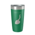thumbnail image 1 of Green Lake Map Tumbler Travel Mug Insulated Laser Engraved Coffee Cup New York 20 oz Green, 1 of 1