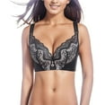 thumbnail image 1 of PEASKJP Soft Bra for Women Underwire Unlined T-Back Plus Size Lacy Padded Full Coverage Racerback T-Shirt Bras, Bronze 40D, 1 of 4