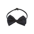 thumbnail image 1 of Nœud Papillon Uni, Noir, 1 of 2