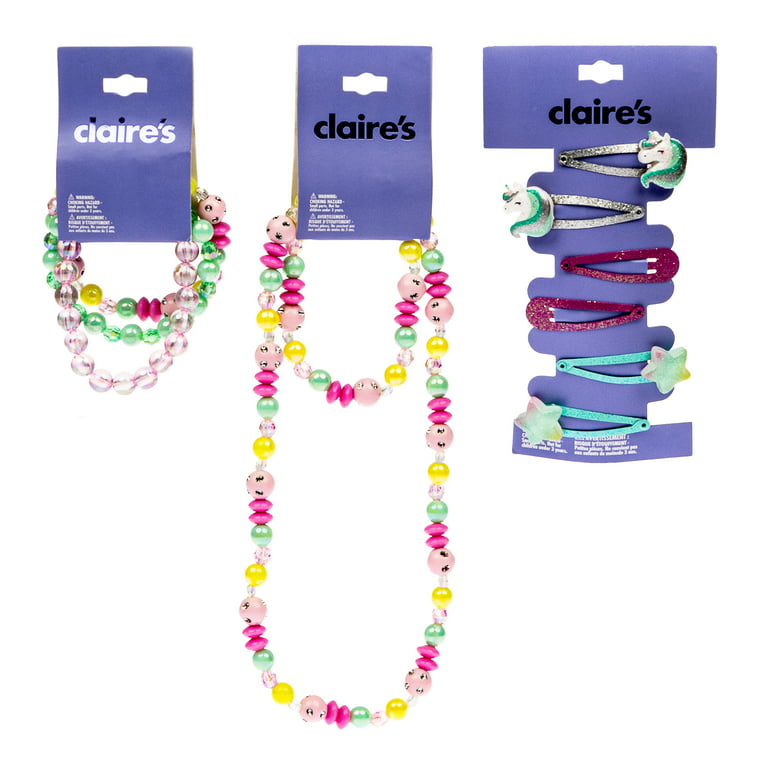Claire's shop store popular with teenage girls looking for party accessories  clothes and cheap hair goods Stock Photo - Alamy