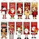 thumbnail image 4 of Bandera colgante de Papá Noel, decoraciones navideñas para el hogar, adornos navideños 2024, regalos de Navidad y Año Nuevo 2025, 4 of 5