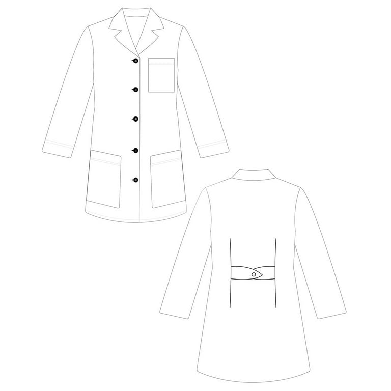 Soyy 完売品　PHARMACIST COAT(milk) Soyy 完売品 PHARMACIST COAT(milk)