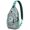 Greenish-blue-38, variant on Hawaiian Sea Turtle Sling Bag - Spacious & Anti-Theft Crossbody Backpack for Hiking, Travel & Daily Commuting - Durable & Comfortable Marine Life Design