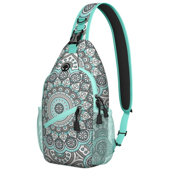 Rustic Home Decor Inspired Sling Bag Spacious Chest Bag for Commuters Artistic & Versatile