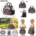 thumbnail image 5 of Kuiaobaty Butterfly Stars Print Backpack Set of Kids Boys Girls Lightweight Backpack and Lunch Bag with Adjustable Strap Multi Pockets Bookbag with Pencil Case for School Travel, 5 of 7