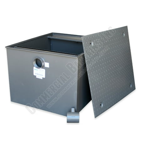 WentWorth 200 Pound Grease Trap Interceptor 100 GPM Gallons Per Minute WP-GT-100