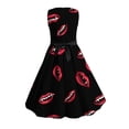 thumbnail image 5 of Piuwrlz Girls Cos Perform Dress for Girl Halloween Party Dresses Red Size 4 T, 5 of 9