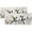 Pattern-2, variant on Hummingbird Rod Pocket Thermal Insulated Curtain Valance Spring Flower Branch Bird Nature Theme Window Treatment for Living Room Bedroom Bathroom 54 by 18 in, 2 Panel