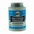 thumbnail image 2 of Oatey 029035 Pipe Thread Compound, 8 oz, Brushtop Plastic Jar, Gray, Liquid Paste, 2 of 3