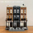 thumbnail image 1 of 1083pcs Street View 12 Grimmauld Place Model Building Block Toys Birthday Gift Wood with figures, 1 of 4