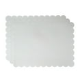 thumbnail image 4 of 14" x 19" Silver Scallop Paper Cake Boards, 3 Count, by Way To Celebrate, 4 of 6