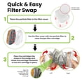 thumbnail image 3 of Filtros AirGearPro C-500 P3 para mascarilla respiratoria reutilizable, 3 of 7